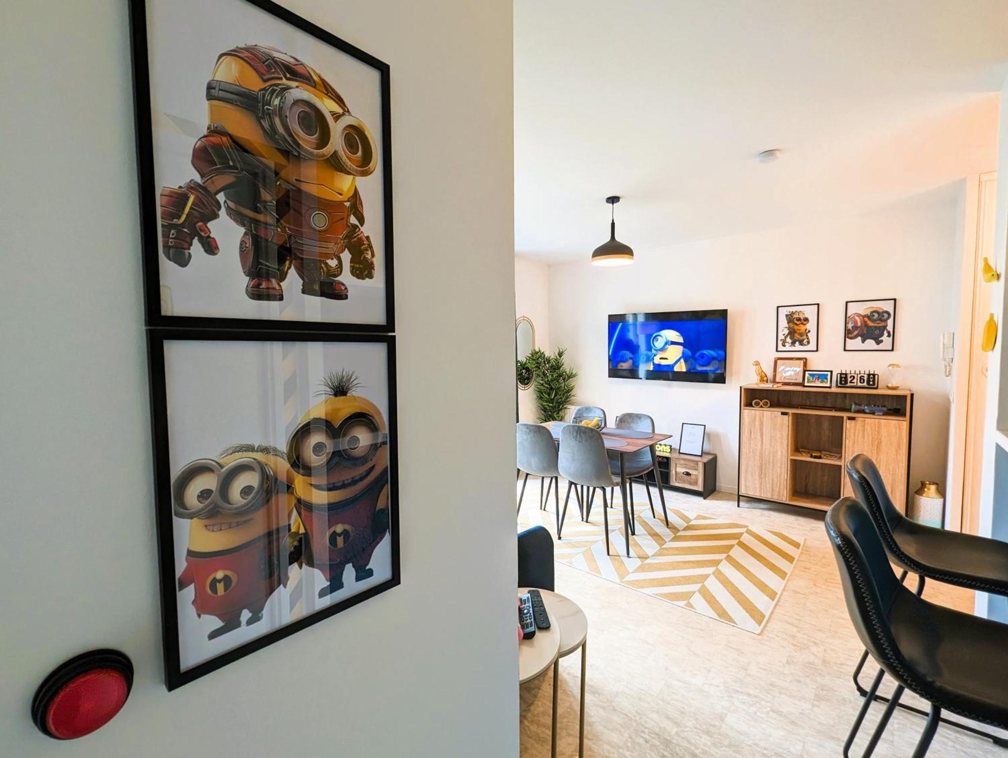 Le Repaire Des Minions - 10' Disney - Familial 贝利罗曼维利而 外观 照片