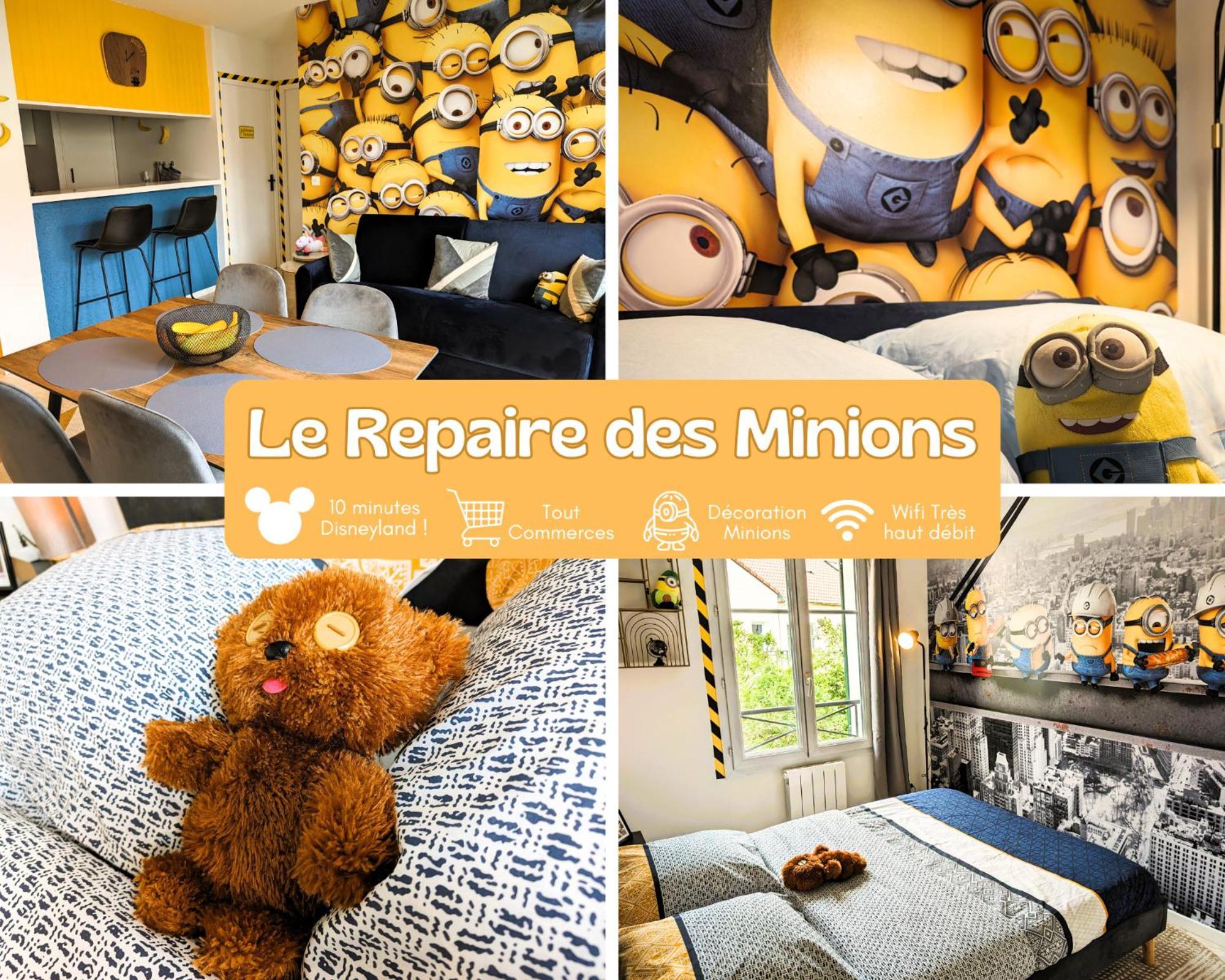 Le Repaire Des Minions - 10' Disney - Familial 贝利罗曼维利而 外观 照片