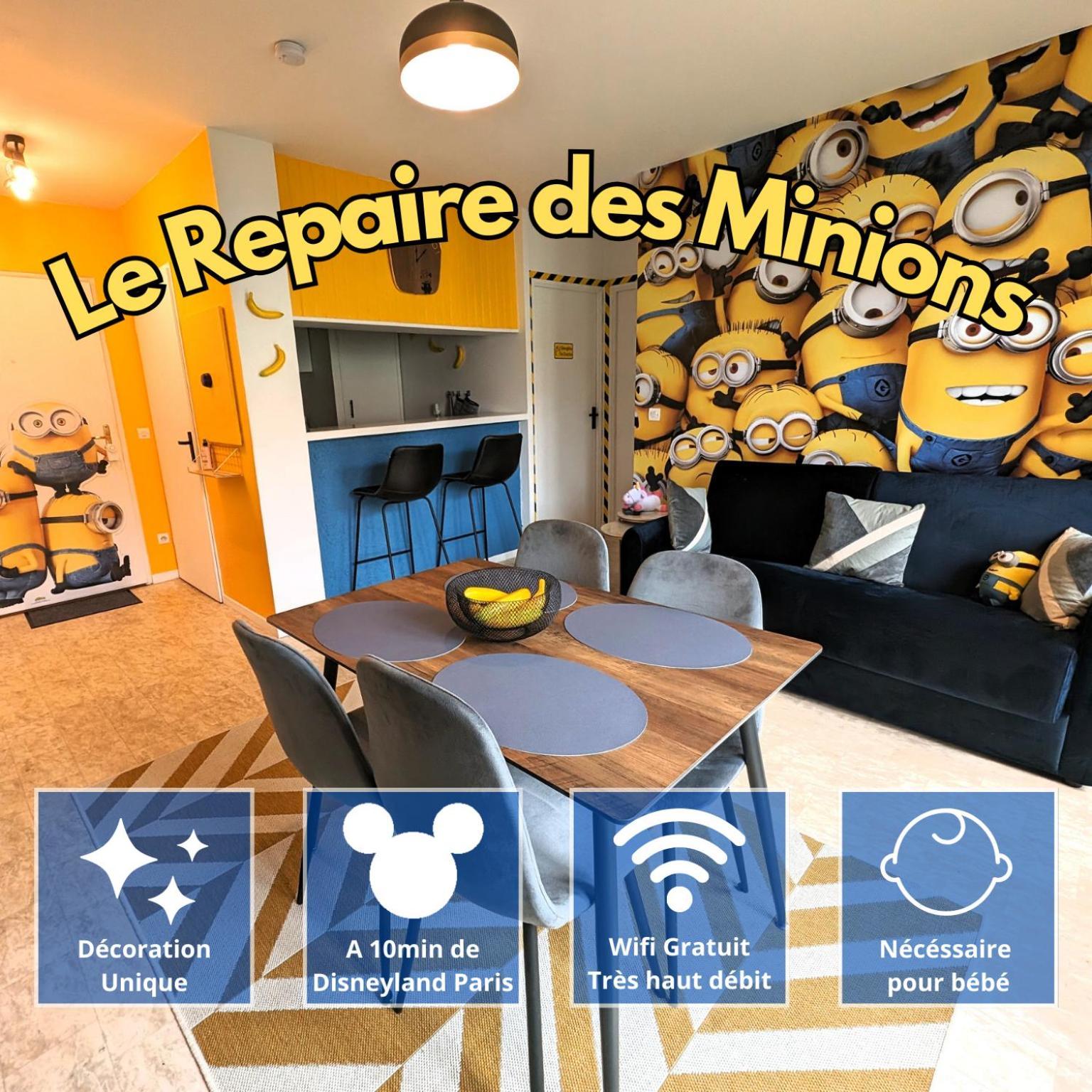 Le Repaire Des Minions - 10' Disney - Familial 贝利罗曼维利而 外观 照片